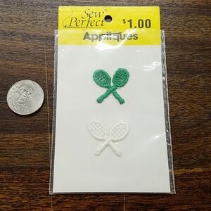 Vintage Applique aka Patch - Tennis